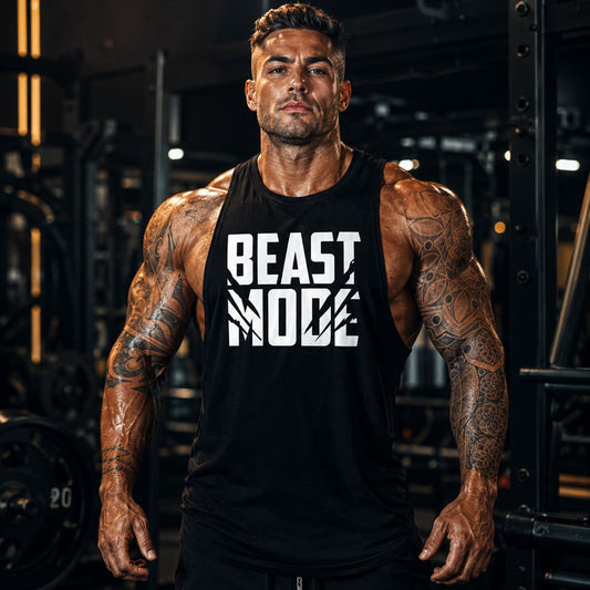 BEAST MODE MENTALITY TANK – Apex Forge Gym Sleeveless Top