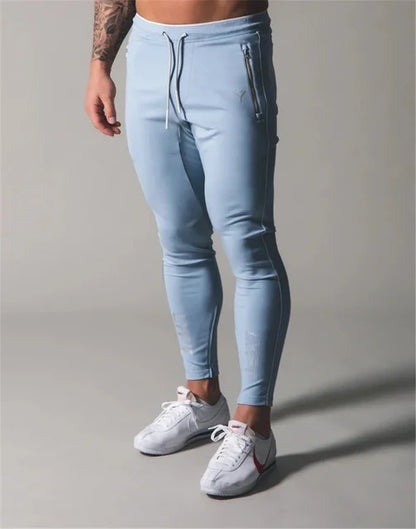 SIDE STRIPE JOGGERS – Apex Forge Slim Fit Gym Training Sweatpants
