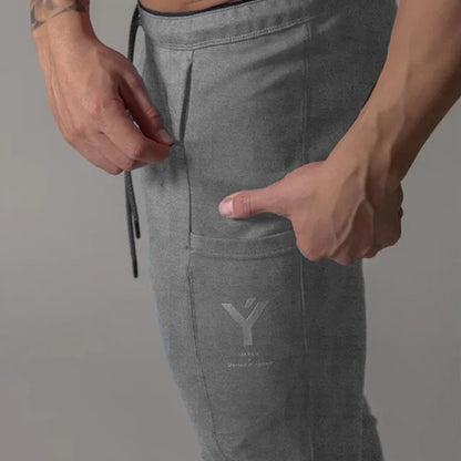 SIDE STRIPE JOGGERS – Apex Forge Slim Fit Gym Training Sweatpants