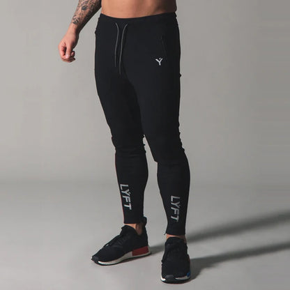 SIDE STRIPE JOGGERS – Apex Forge Slim Fit Gym Training Sweatpants