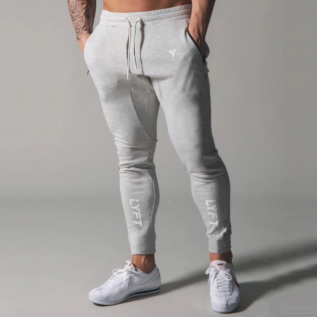 SIDE STRIPE JOGGERS – Apex Forge Slim Fit Gym Training Sweatpants