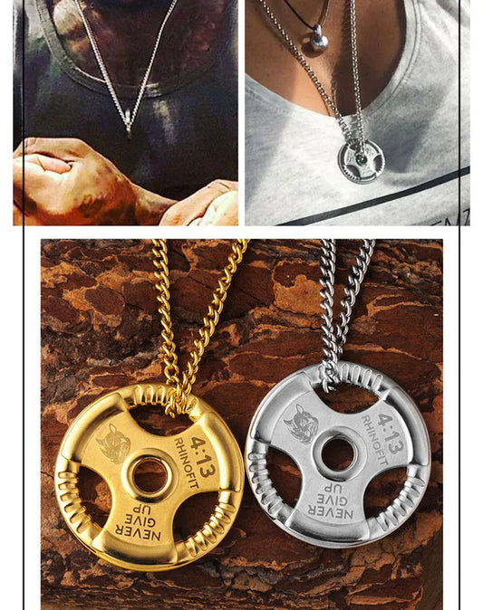 Weight Plate Necklace – Forge Series
