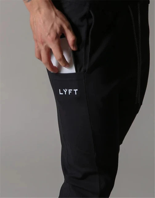 SIDE STRIPE JOGGERS – Apex Forge Slim Fit Gym Training Sweatpants