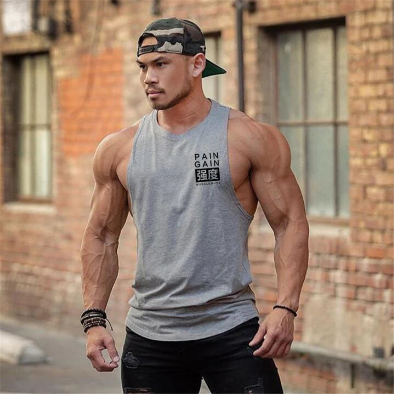 PAIN GAIN -  Graphic Tank Apex Forge Series