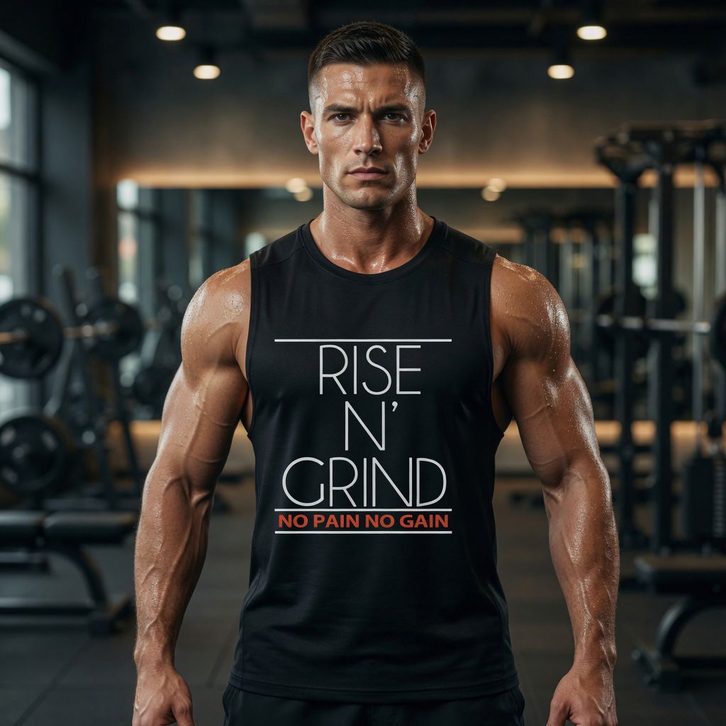 Forged at Dawn - Rise and Grind Graphic Tank