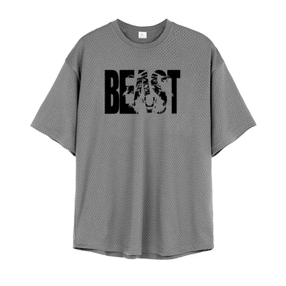 BEAST MODE ACTIVATED – Apex Forge Oversized Graphic Tee