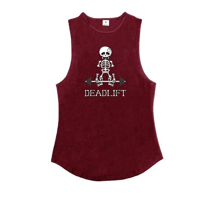 Skeleton Graphic Tank Top – Forge Series