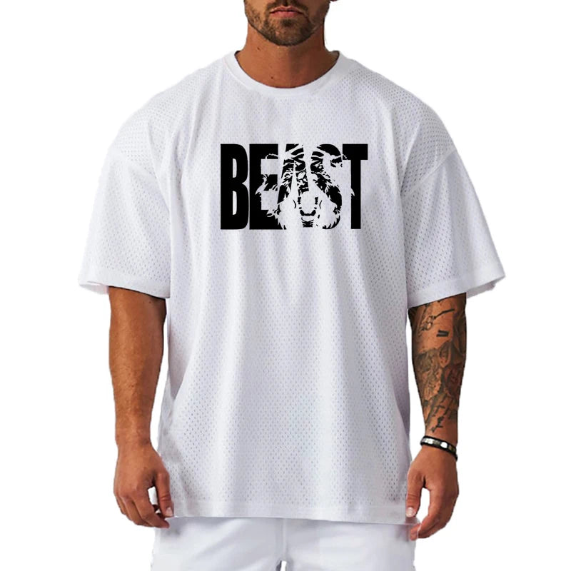 BEAST MODE ACTIVATED – Apex Forge Oversized Graphic Tee