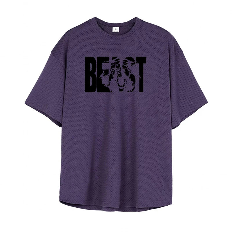 BEAST MODE ACTIVATED – Apex Forge Oversized Graphic Tee
