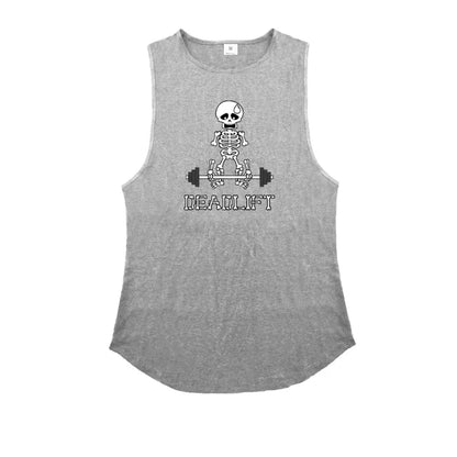 Skeleton Graphic Tank Top – Forge Series