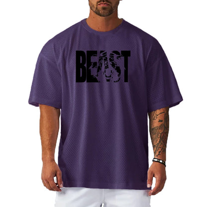 BEAST MODE ACTIVATED – Apex Forge Oversized Graphic Tee