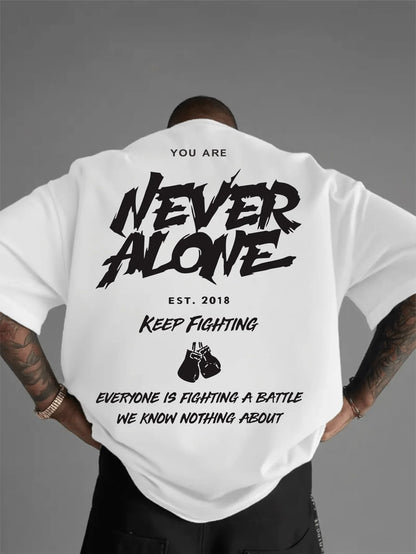 Apex Forge - You Are Never Alone Graphic T-Shirt