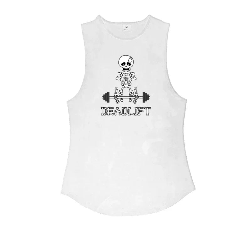 Skeleton Graphic Tank Top – Forge Series