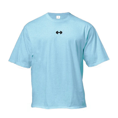 Dumbbell Logo Oversized T-Shirt – Forge Series