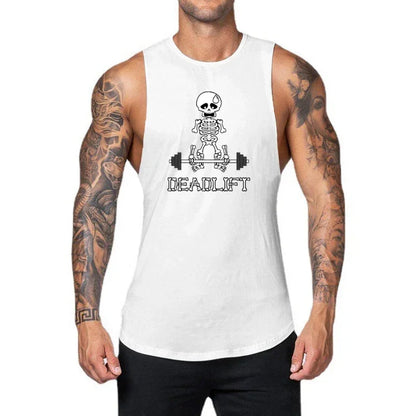 Skeleton Graphic Tank Top – Forge Series