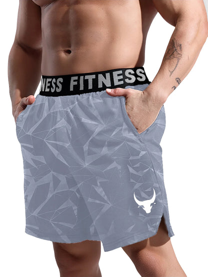 Apex Bull Charge Abstract Workout Shorts – Unstoppable Gym Wear