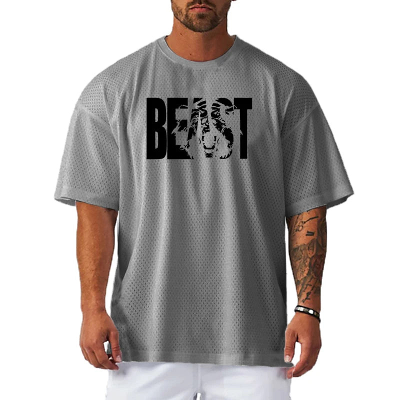 BEAST MODE ACTIVATED – Apex Forge Oversized Graphic Tee