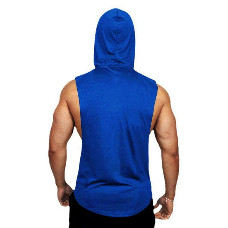 Skeleton Graphic Sleeveless Hoodie – Forge Series