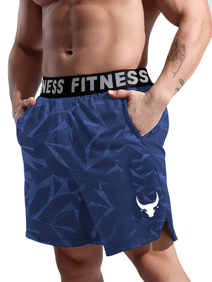 Apex Bull Charge Abstract Workout Shorts – Unstoppable Gym Wear