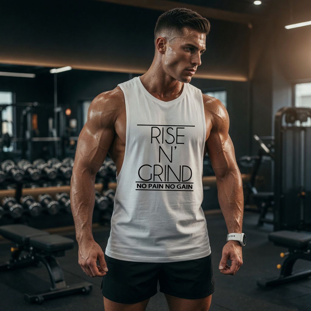 Forged at Dawn - Rise and Grind Graphic Tank